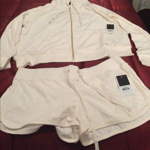 Juicy Couture track suit short set